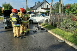 Wypadek na ulicy Żytniej w Starachowicach