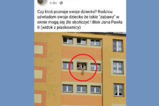 Piekary Śląskie: Zrobiła zdjęcie dzieci siedzących w oknie. Burza w komentarzach! Głupoty wyjdą bokiem