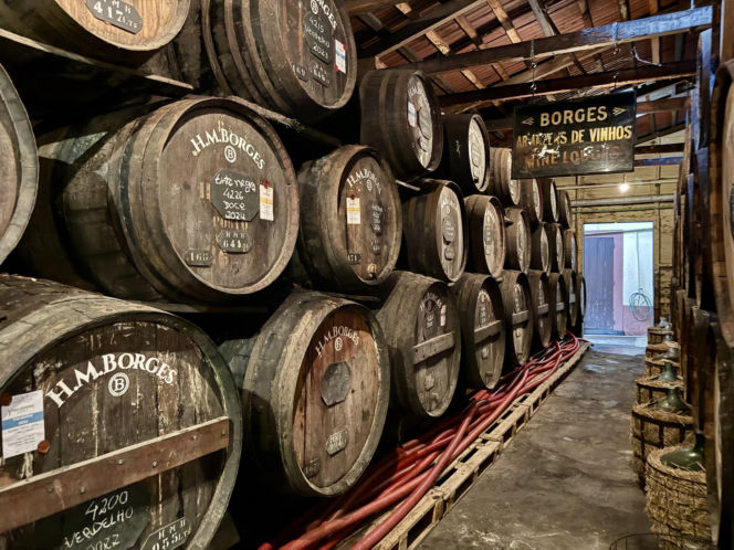 Winiarnia H.M. Borges w Funchal