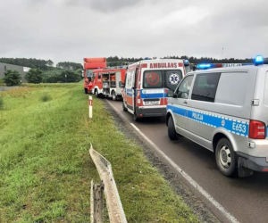 Skwierzyna. Makabryczny wypadek! Rowerzysta zginął pod kołami tira [ZDJĘCIA]
