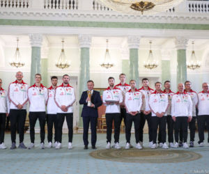 Siatkarze u prezydenta
