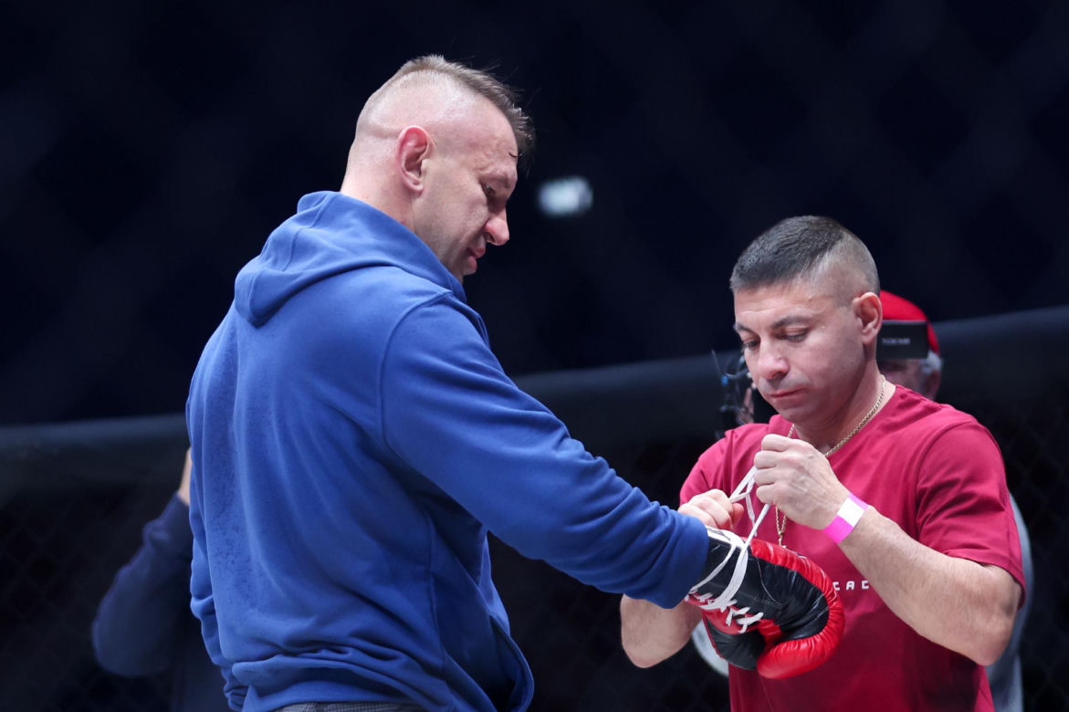 Trening medialny Adamek - Khalidov