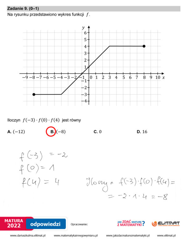  Matura 2022 matematyka. Odpowiedzi, pytania, arkusz CKE, zadania, rozwiązania [poziom podstawowy matematyka matura 5.05.2022]