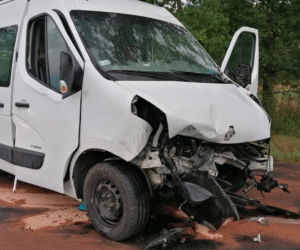 Siedem osób rannych, lądowały trzy śmigłowce. Wypadek pod Lesznem