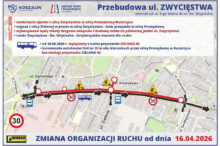 Kolejne utrudnienia w ruchu na Rokosowie