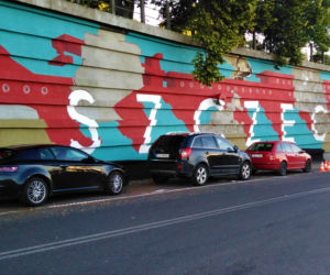Na ulicy Owocowej powstaje nowy mural