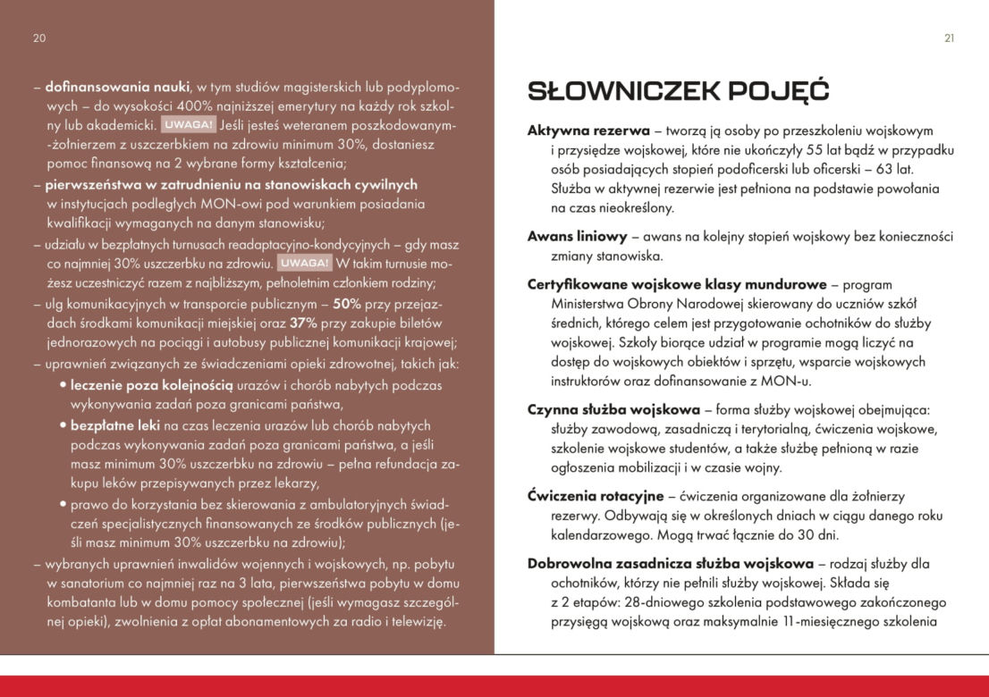 Co daje wojsko?