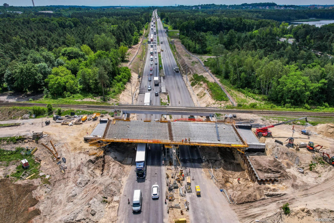 Tak wygląda zagłębiowska część nowej, ekspresowej S1 - czerwiec 2024