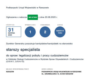 Praca w urzędzie w Rzeszowie. Ile można zarobić? Sprawdź oferty!