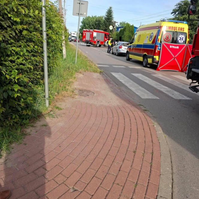 Śmiertelny wypadek motocyklisty w Stoku Lackim