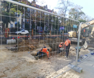 Przebudowa alei Jana Pawła II w Szczecinie - wrzesień 2020