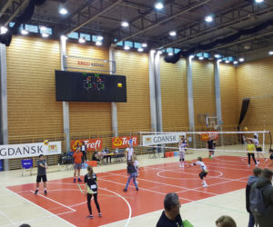 Mecz Trefla Gdańsk z kibicami
