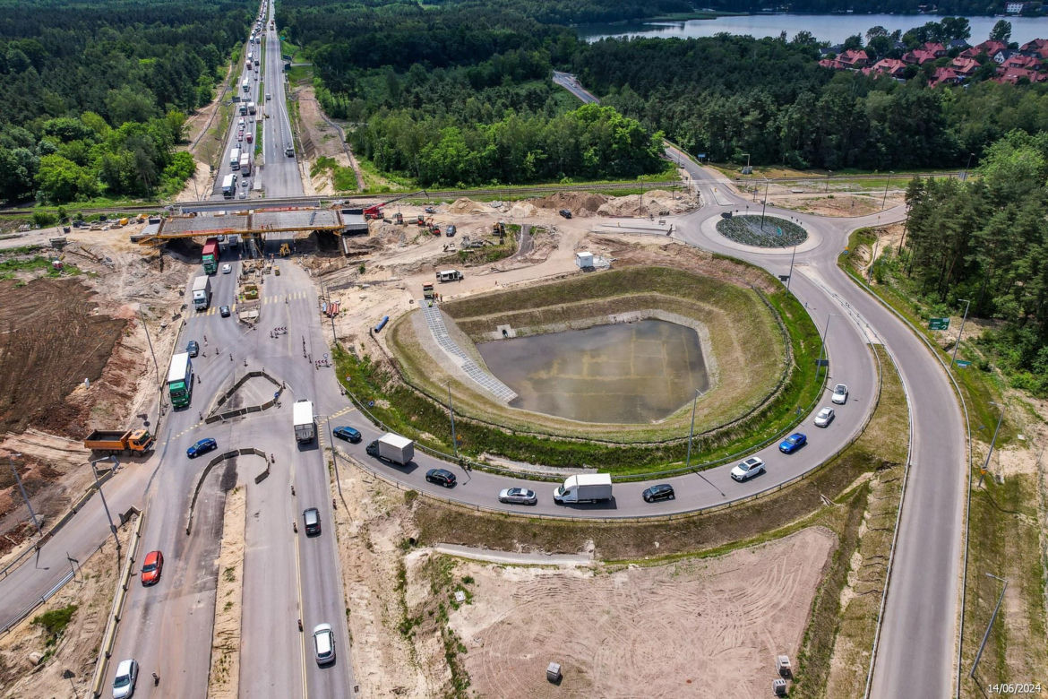 Tak wygląda zagłębiowska część nowej, ekspresowej S1 - czerwiec 2024
