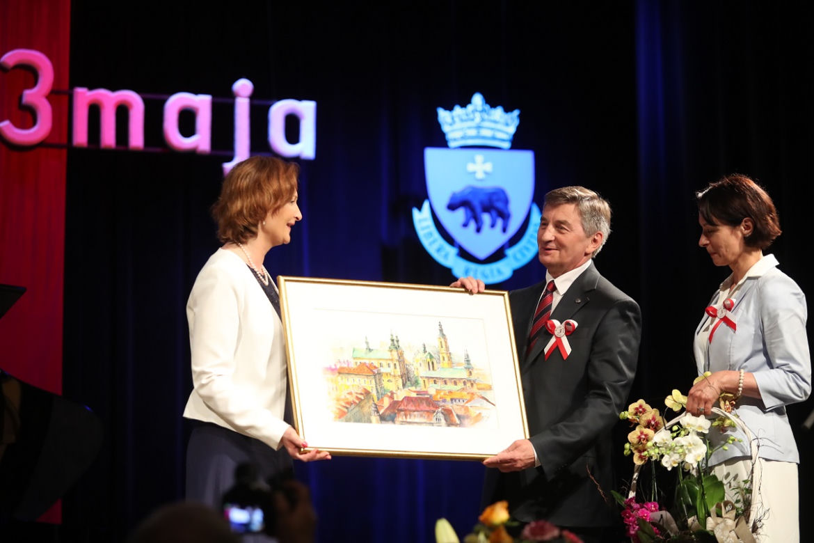 Podkarpackie. Portret  Lecha Kaczyńskiego dla Andrzeja Dudy [ZDJĘCIA]