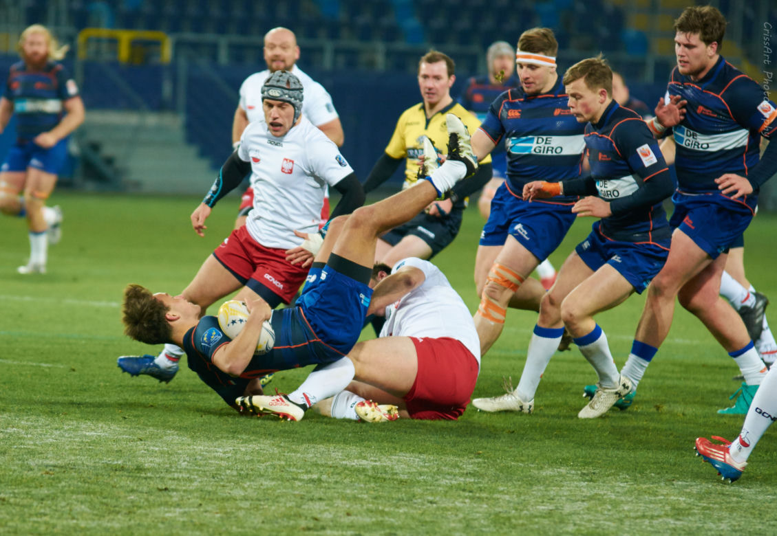 Rugby: Holendrzy rozgromili Polaków na Arenie Lublin!