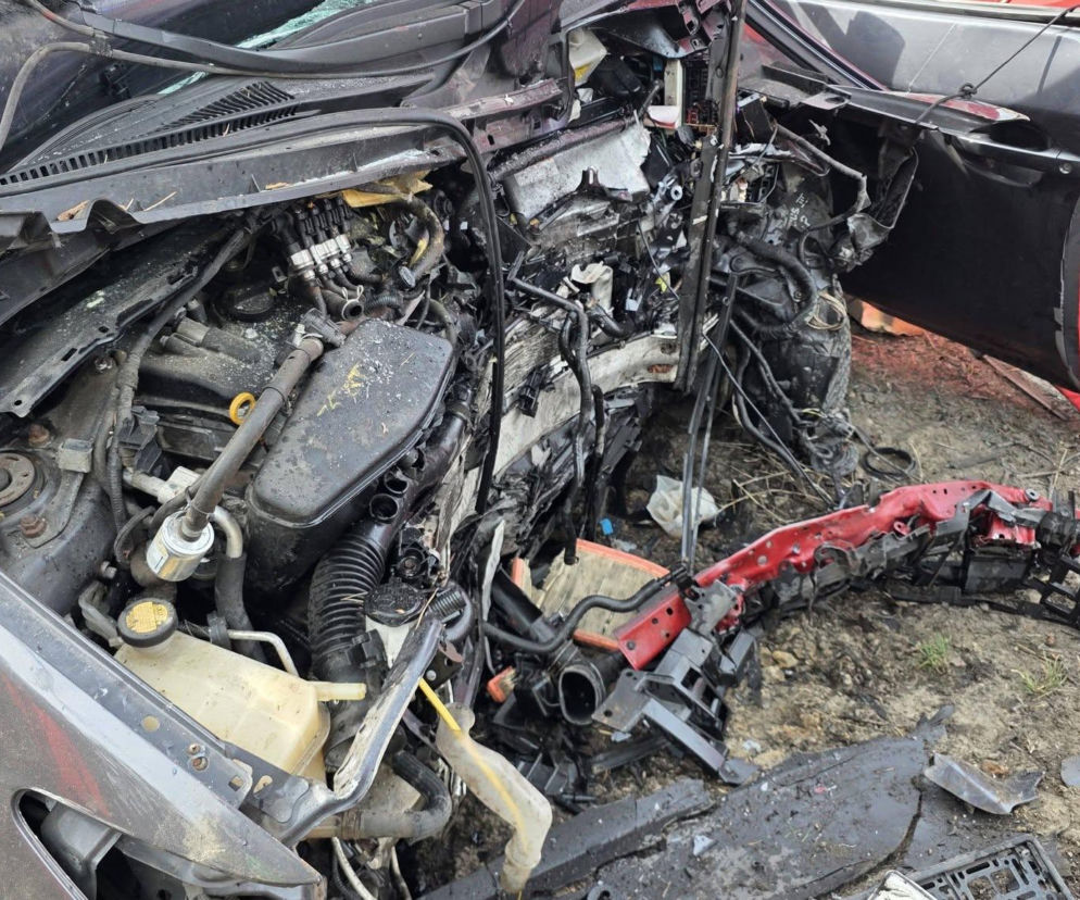 Śmiertelny wypadek przy Kwidzyńskiej w Grudziądzu. Kierowca zginął na miejscu 