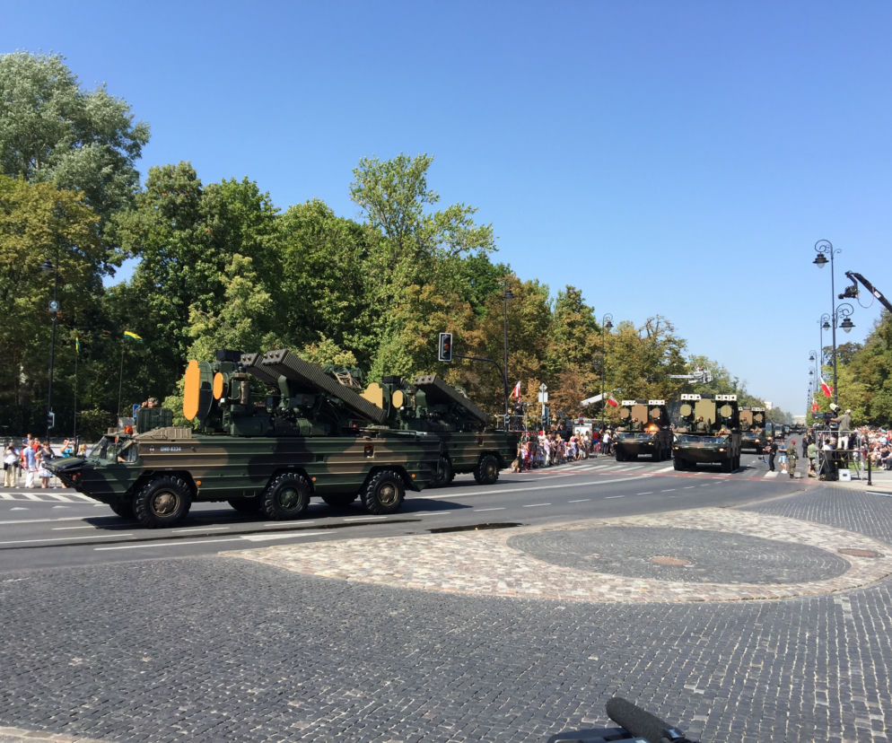 Defilada wojska w Warszawie