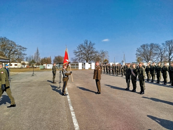 Chorągiew dla Ośrodka WOT