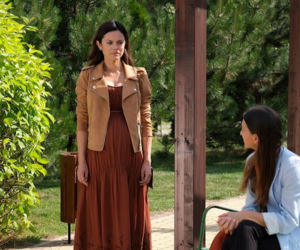 M jak miłość, odcinek 1904. Anka Sokołowska (Katarzyna Russ), Kasia (Paulina Lasota)