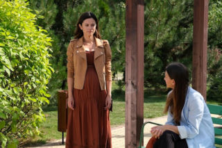 M jak miłość, odcinek 1904. Anka Sokołowska (Katarzyna Russ), Kasia (Paulina Lasota)