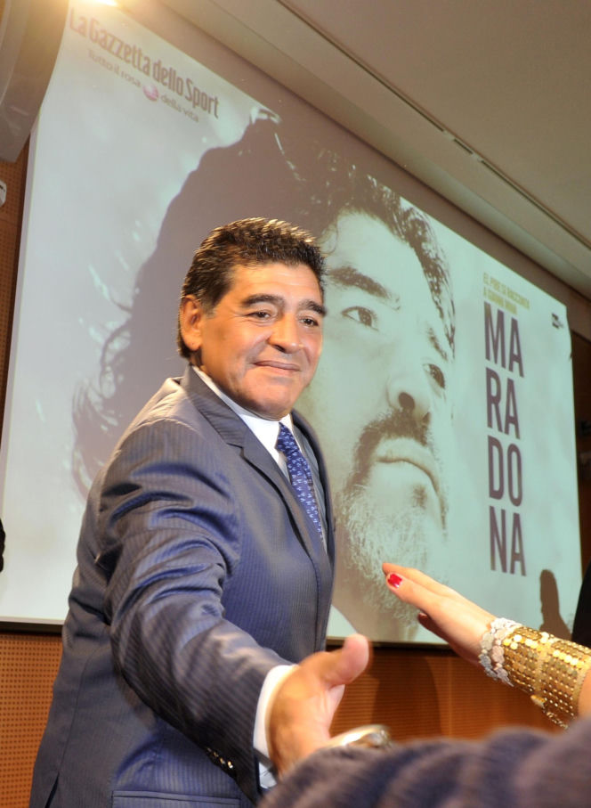 Diego Maradona junior "Dałbym wszystko abym mógł być z ojcem"