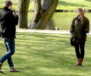 Barwy szczęścia. Klara (Olga Jankowska), Adam (Jakub Wróblewski)