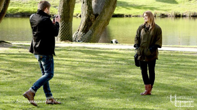 Barwy szczęścia. Klara (Olga Jankowska), Adam (Jakub Wróblewski)