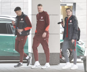 Reprezentacja Polski przed meczem ze Szwecją