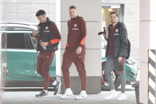 Reprezentacja Polski przed meczem ze Szwecją