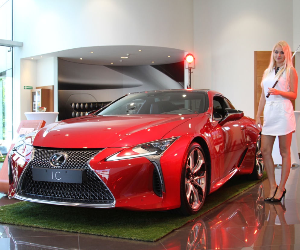 Lexus LC 500 - polski debiut w Krakowie
