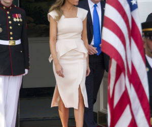 Melania Trump w TANIEJ sukience
