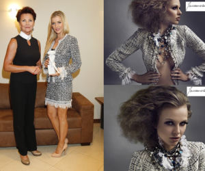 Joanna Krupa w kostiumie projektantki Natalii Jaroszewskiej