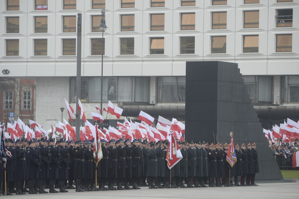Uroczystości na Grobie Nieznanego Żołnierza