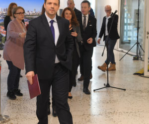 100 dni prezydentury Rafała Trzaskowskiego, konferencja