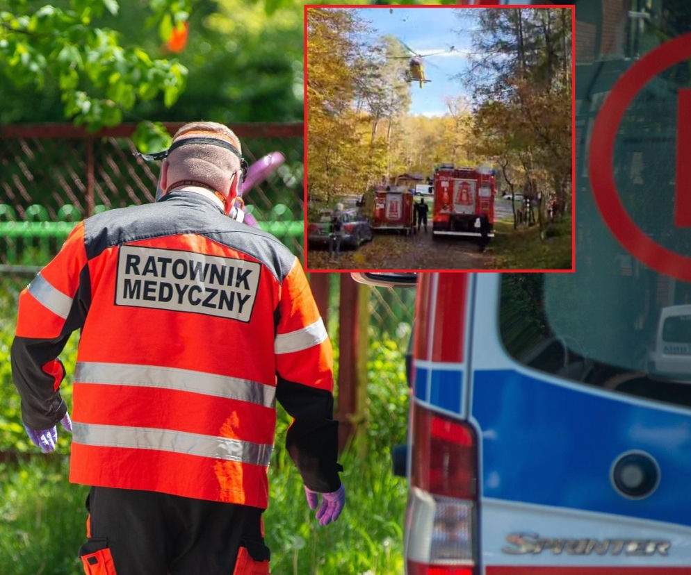 Młody biegacz osunął się na ziemię. Zasłabł w lesie pod Krakowem