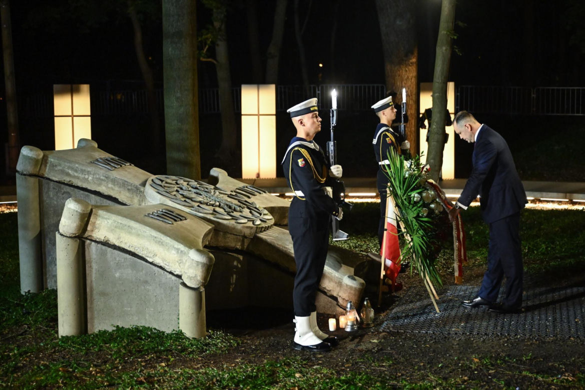 Prezydent i premier na Westerplatte