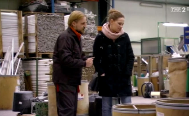O mnie się nie martw 2 odcinek 10, Krzysiek Małecki (Paweł Domagała), Pola (Alicja Stasiewicz)