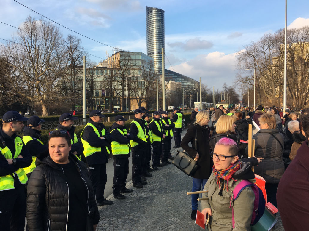 Strajk kobiet we Wrocławiu