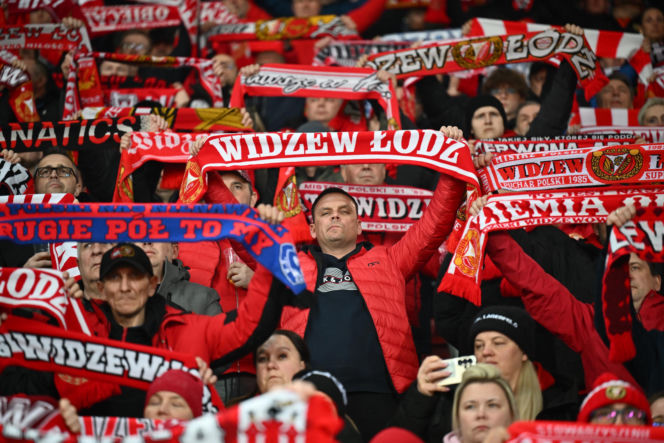 Widzew Łódź - Lech Poznań: Zdjęcia kibiców i zawodników z meczu 24. kolejki PKO BP Ekstraklasy