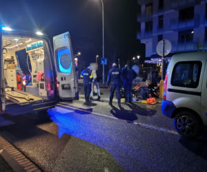 Wypadek na ul. Solnej w Kołobrzegu