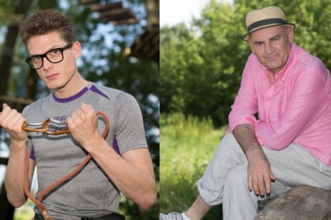 Na Wspólnej. Maks (Adam Fidusiewicz), Roman (Waldemar Obłoza)