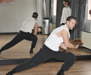 Sebastian Fabijański na probach do Tańca z Gwiazdami