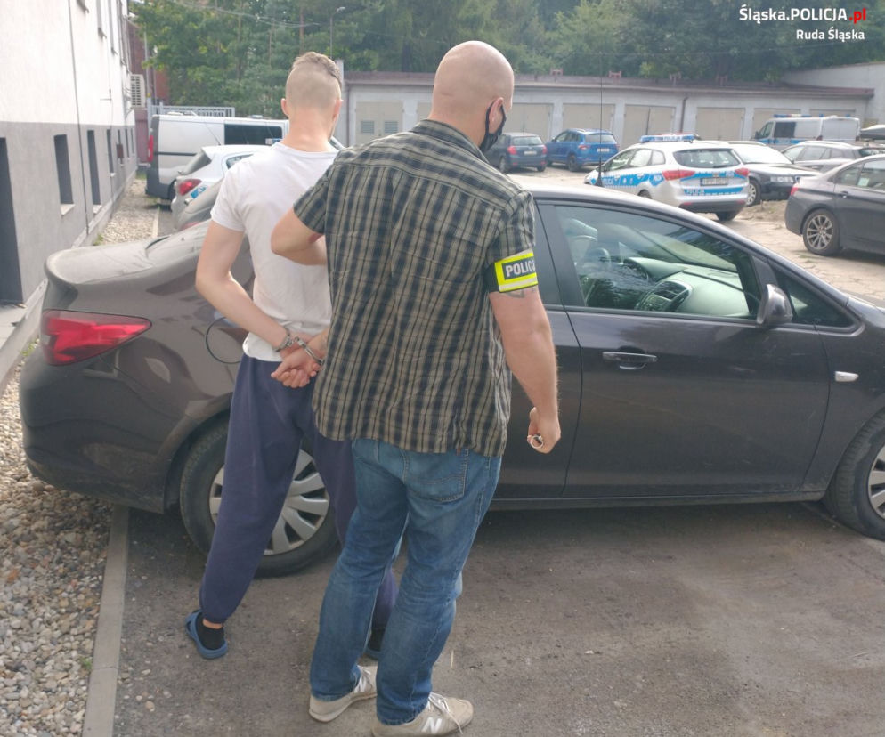 Ruda Śląska: 26-latek napadł na taksówkarza, uderzył go tulipanem