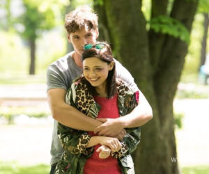 M jak miłość odc. 1160. Iza Lewińska (Adriana Kalska), Marcin (Mikołaj Roznerski)
