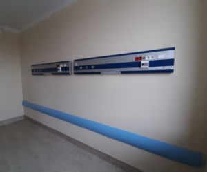 Szpital tymczasowy w Radomiu: wnętrza centrum rehabilitacji