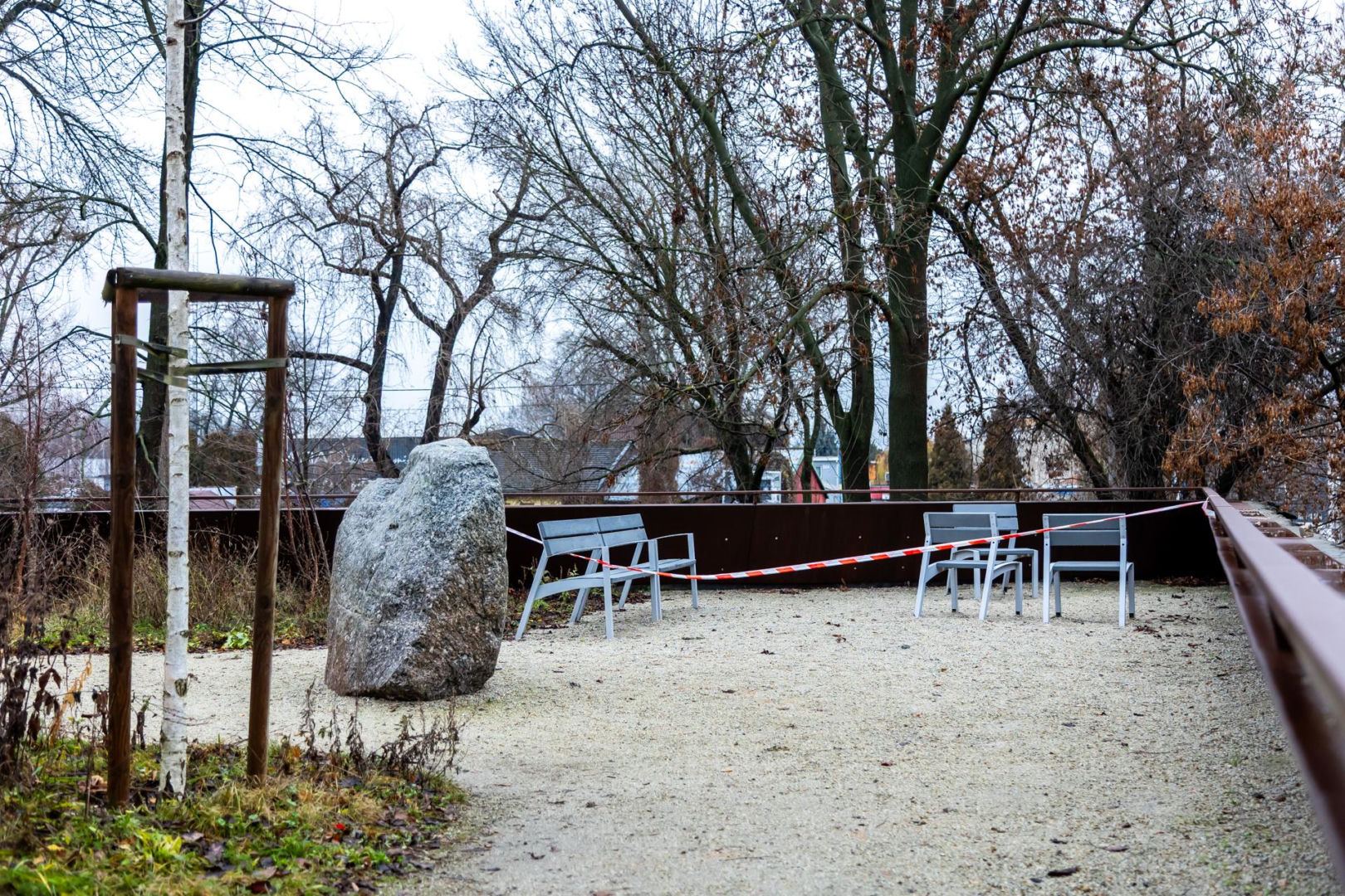 Park Akcji "Burza" w jesiennej odsłonie