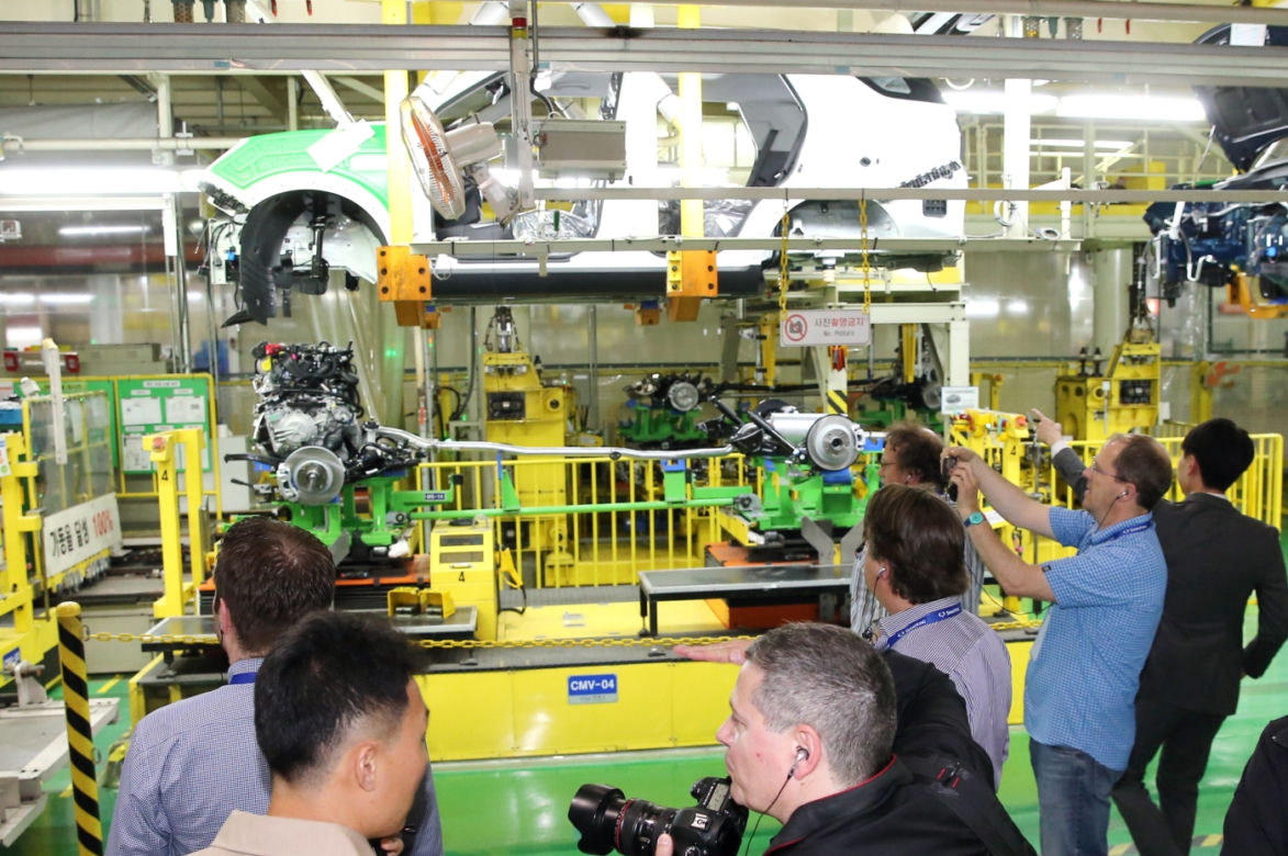 Fabryka samochodów SsangYong w Pyeongtaek