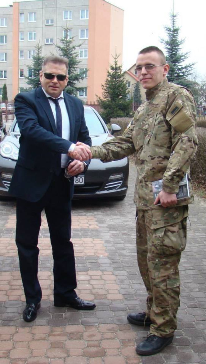 Krzysztof Rutkowski - spotkanie s grupa Strzelec FB (4)