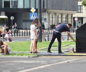 MARTA KACZYŃSKA Z MĘŻEM I CÓRKAMI