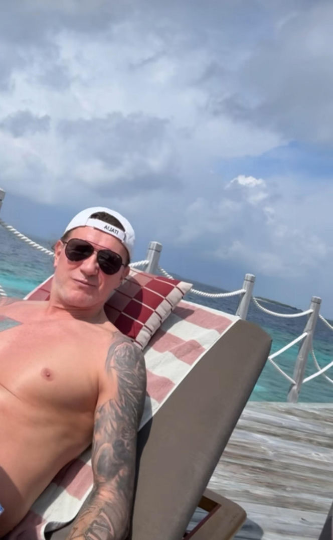 Małgorzata Rozenek i Radosław Majdan na Malediwach